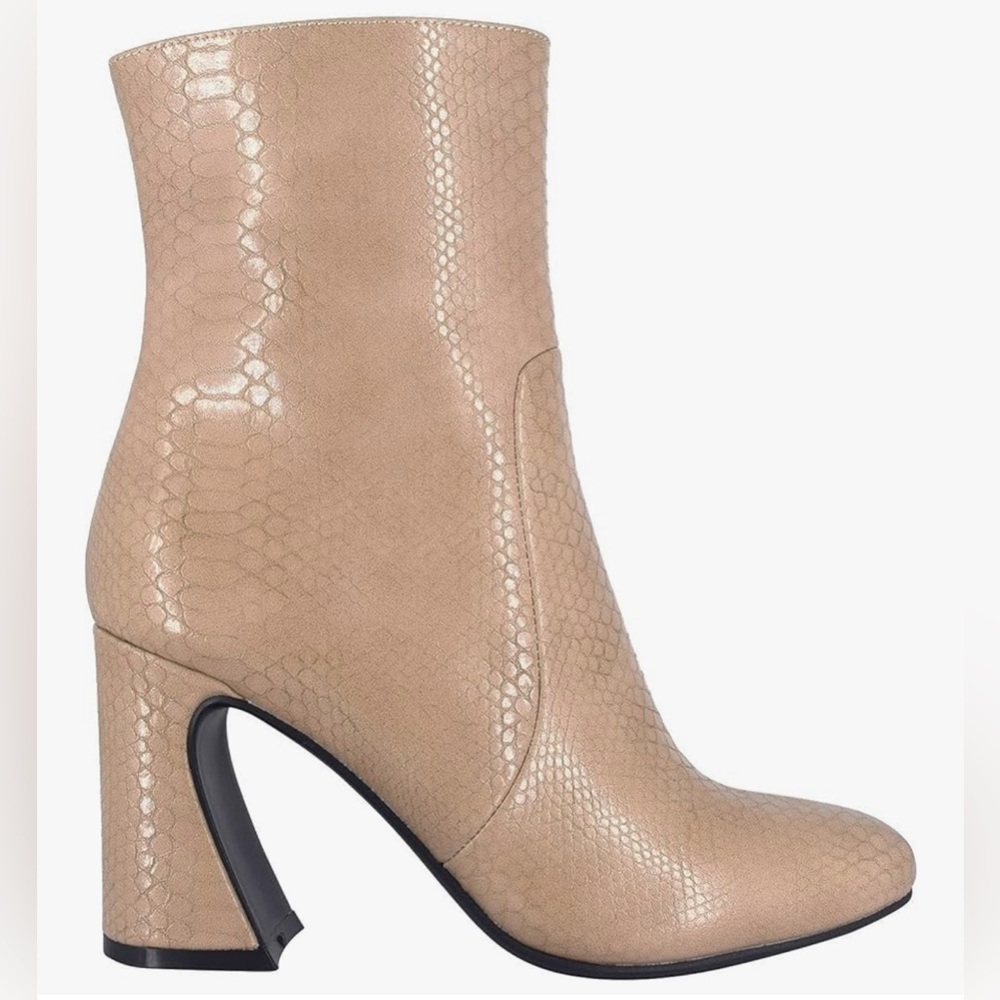 IMPO Snake Print Ankle Boots